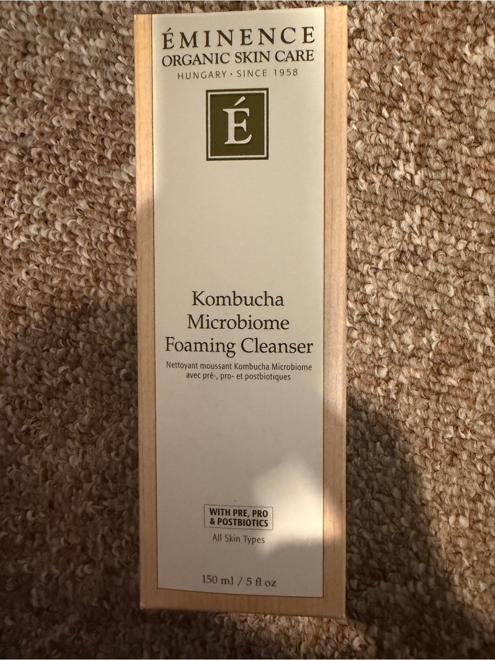 Eminence new Kombucha Microbiome Foaming Cleanser –